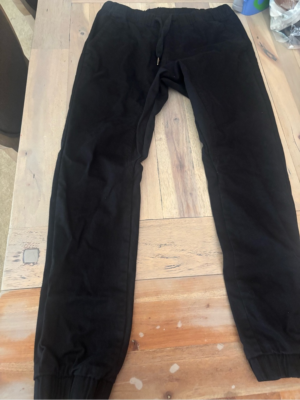 Black Drawstring Joggers -